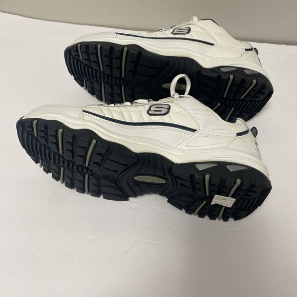 Skechers Mens Energy After Burn Sneaker 13 White Leather 50081 Athletic Casual main image 8